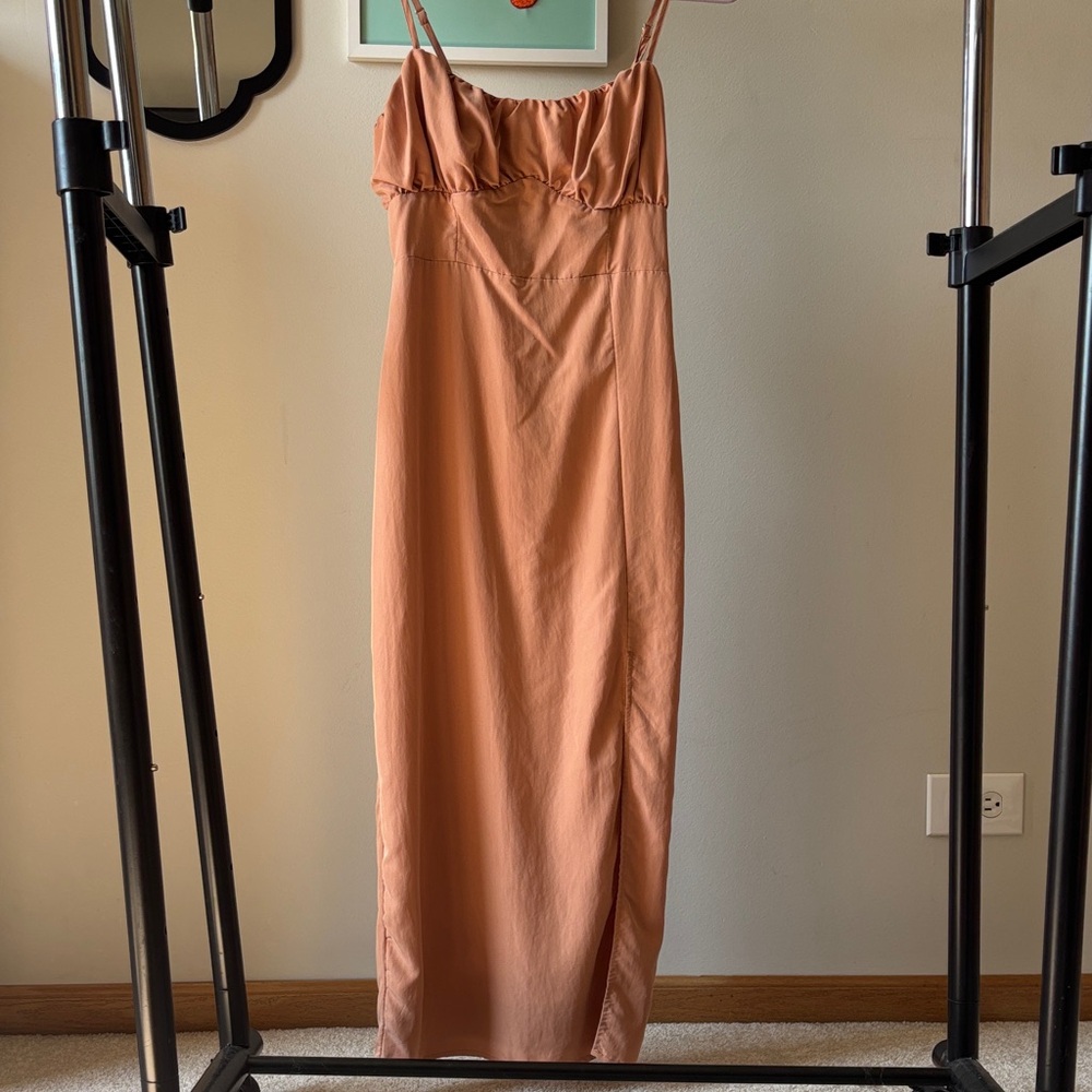 Forever 21 Coral Maxi Dress